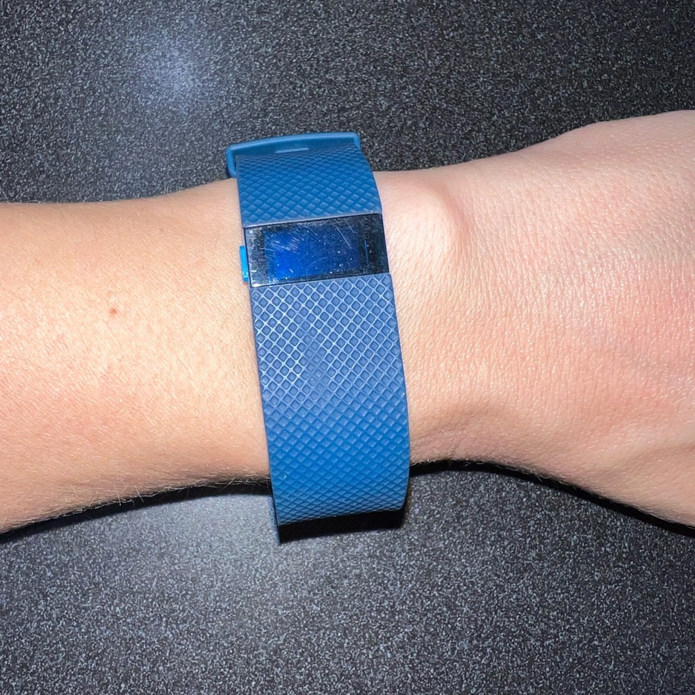 Fitbit Charge 1 activity and sleep tracker watch only blue EUC